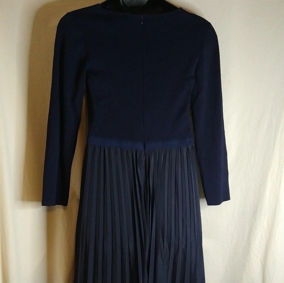 Navy Blue Pleated Dress 😍 - Picture 10 of 16